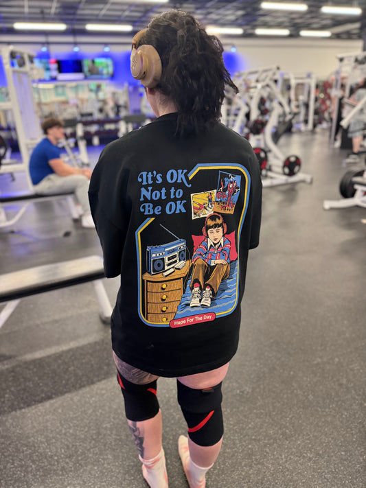 Ok Not To Be Ok Oversize Tee